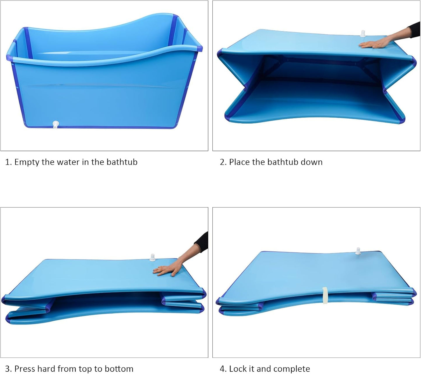 Large portable ice bath