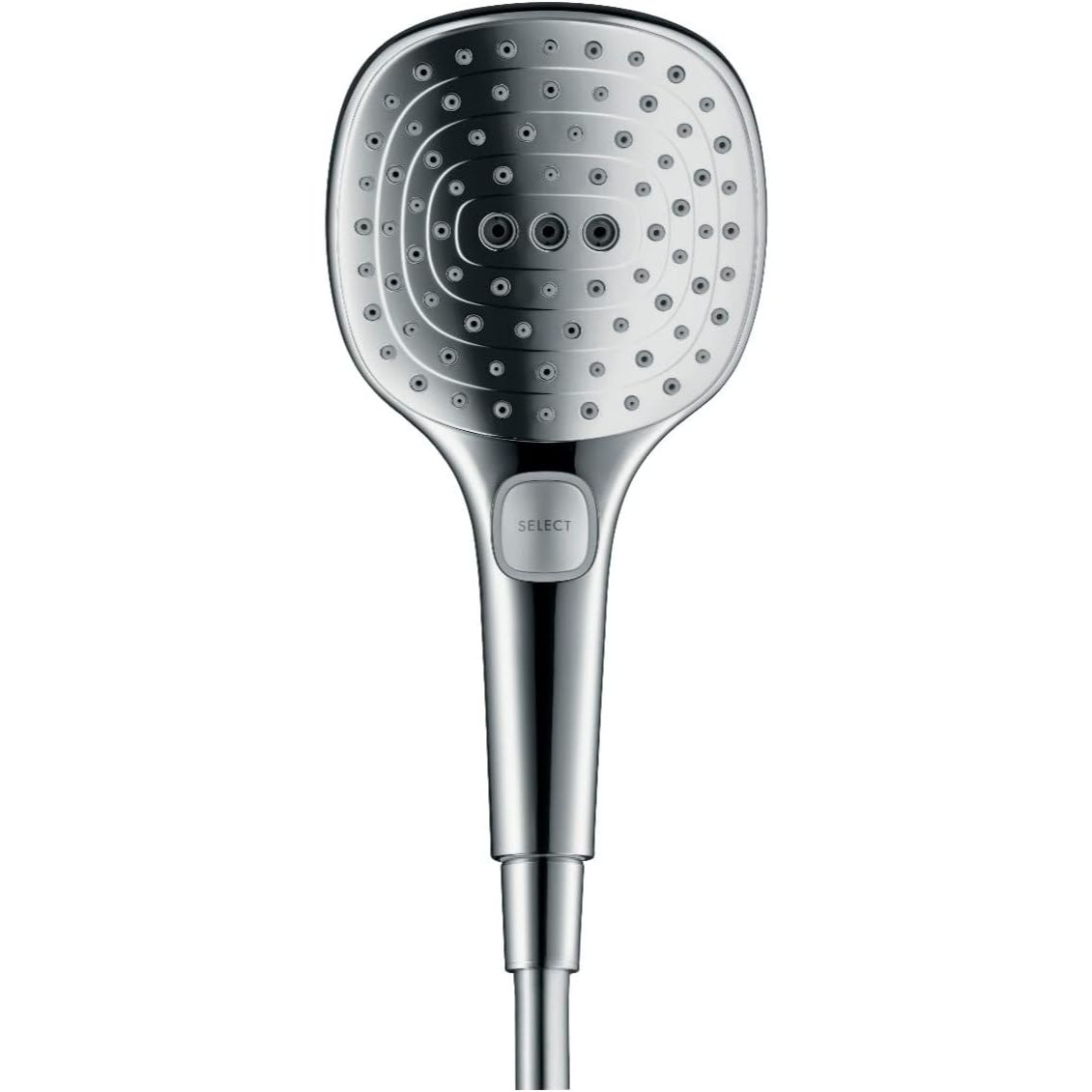 hansgrohe 26520000 Raindance Select E120 3-jet hand shower, chrome