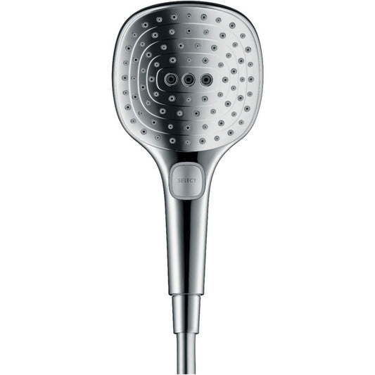 hansgrohe 26520000 Raindance Select E120 3-jet hand shower, chrome